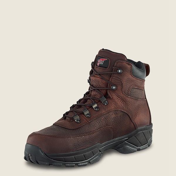 Red Wing Hiking Boots Truhiker - 6-Inch Waterproof Soft Toe - Mørke Brune - Herre 6497-INGUP